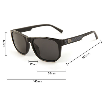 Men's Techsuit 8502 Sunglasses, Polarized, UV Protection, Matte Blue Gray