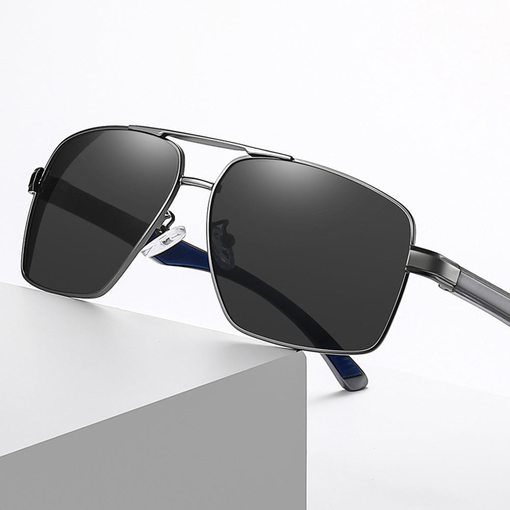Men's Techsuit LM001 Sunglasses, Polarized, UV Protection, Gray