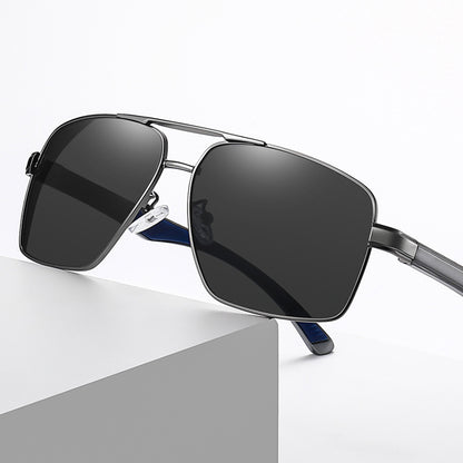 Men's Techsuit LM001 Sunglasses, Polarized, UV Protection, Gradient Gray