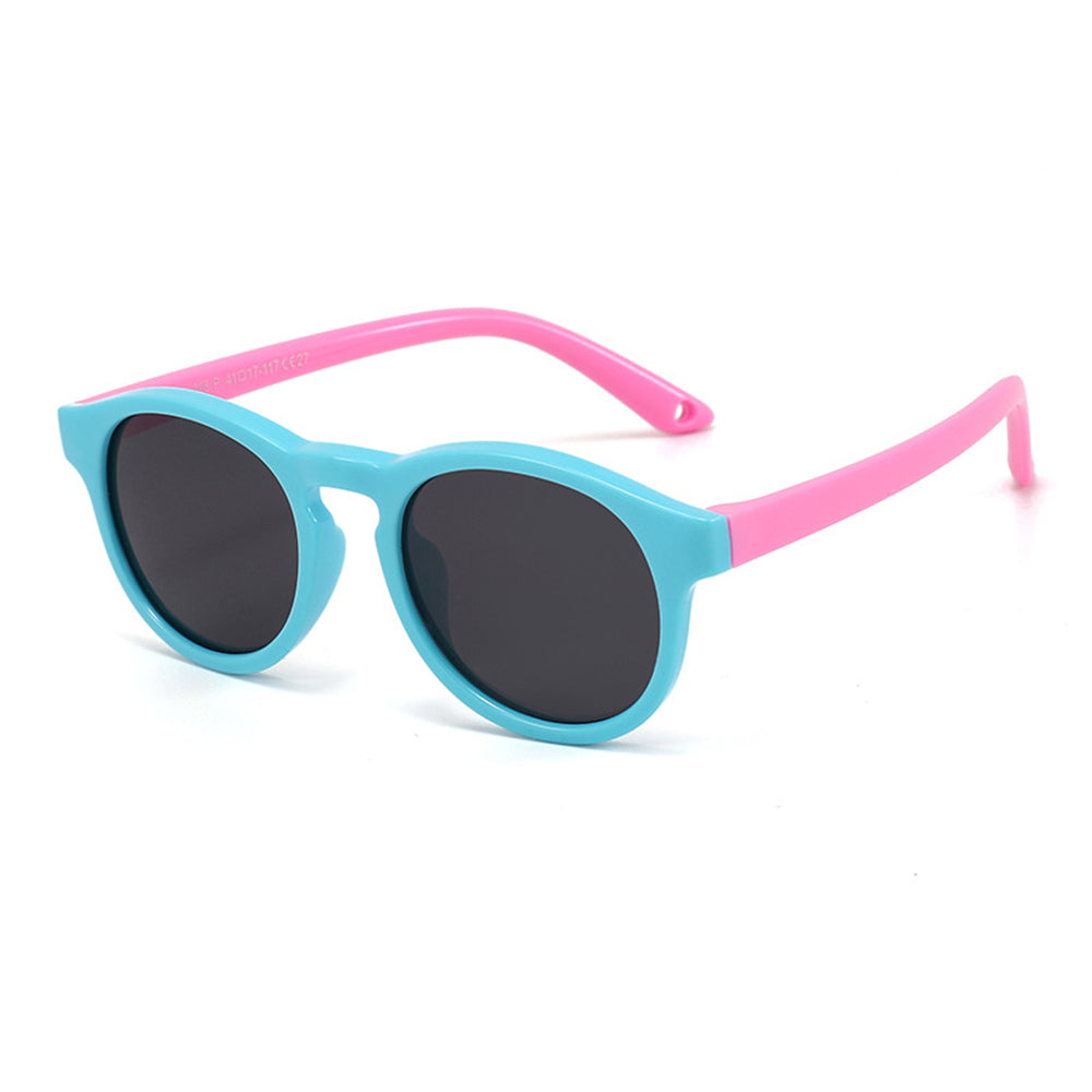 Techsuit Baby Sunglasses 8308-C27, Polarized, Blue Pink