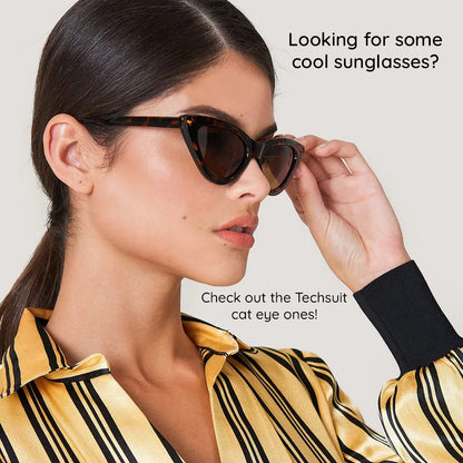 Techsuit 5040 Women's Sunglasses, Black