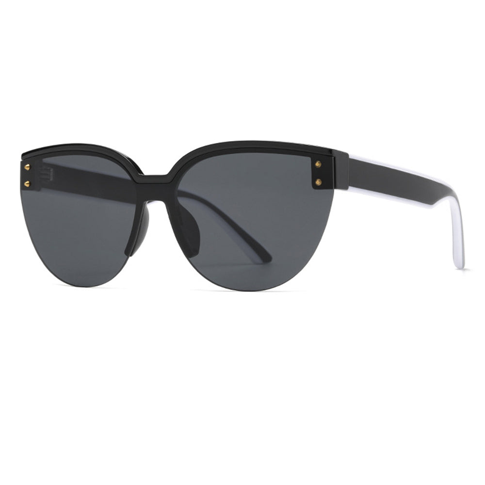 Techsuit 6506 Women's Sunglasses, Black Gray