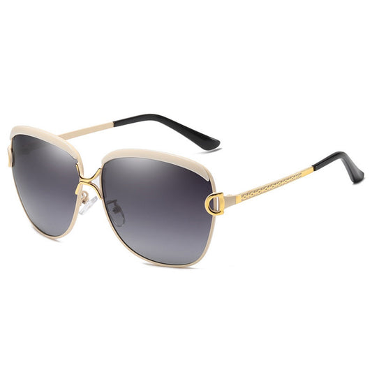 Techsuit 8702 Women's Sunglasses, Polarized, UV Protection, Yellow