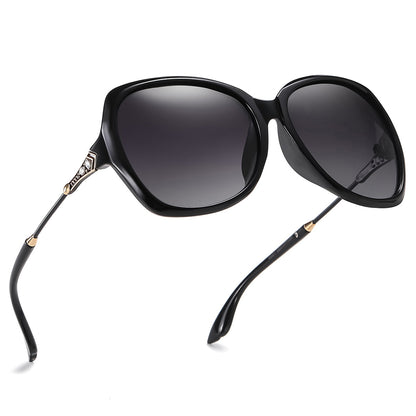 Techsuit 8881 Women's Sunglasses, Polarized, UV Protection, Brown