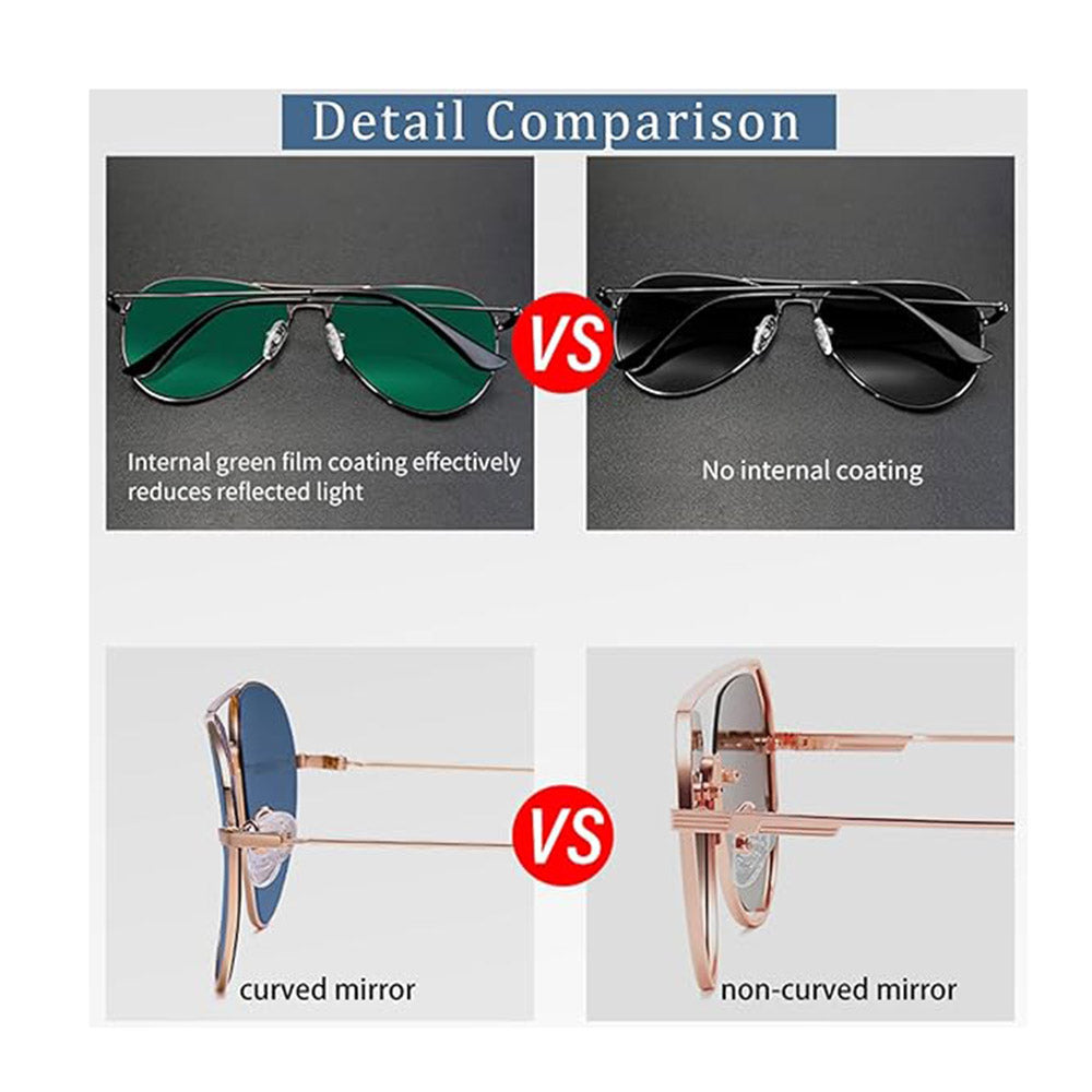 Unisex Techsuit 3025 Sunglasses, UV Protection, Gold Brown