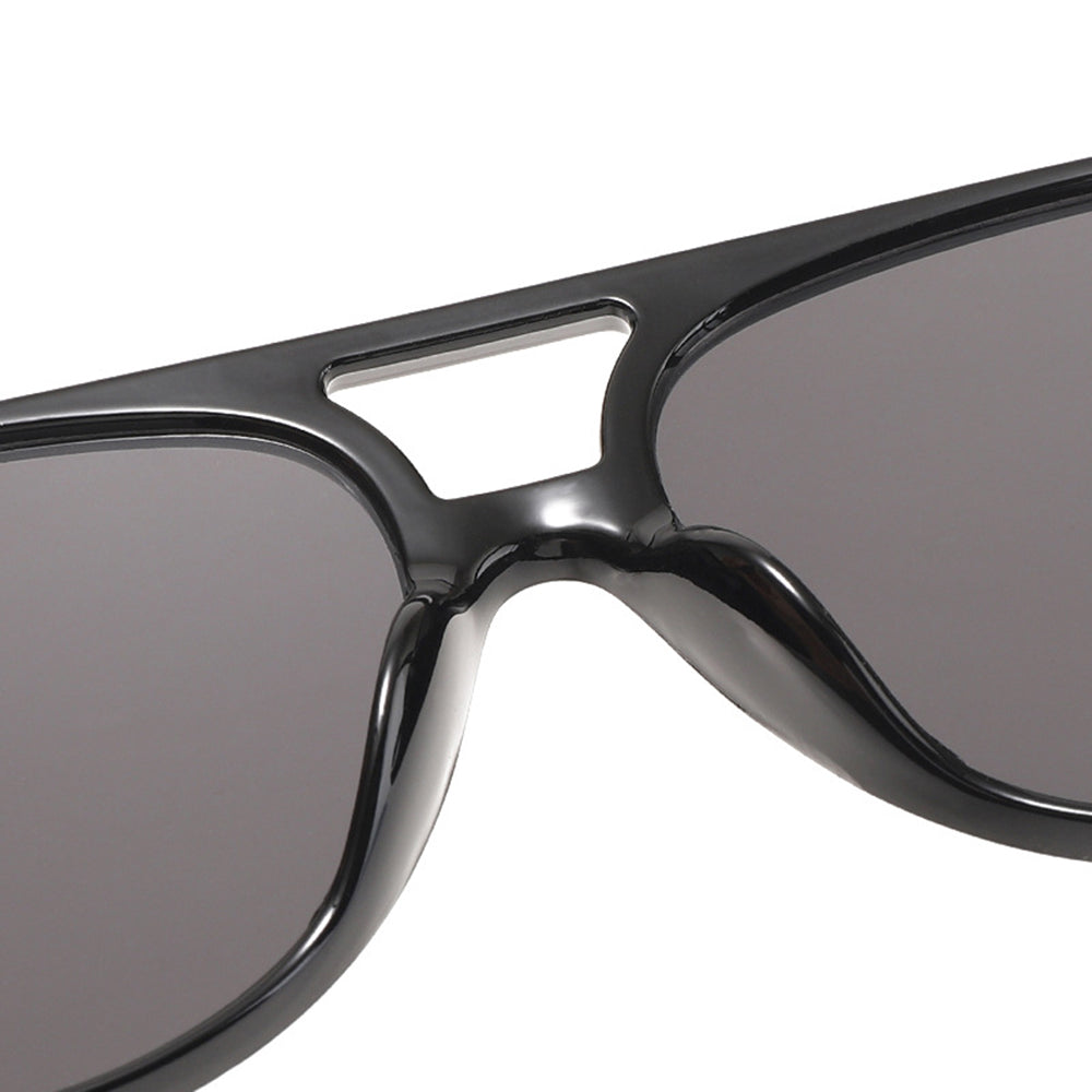 Unisex Techsuit 98061 Sunglasses, UV Protection, Black Light Brown