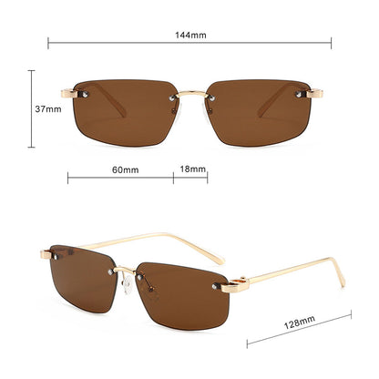 Unisex Techsuit S098 Sunglasses, Silver Blue