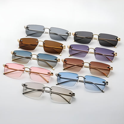 Unisex Techsuit S098 Sunglasses, Silver Gray