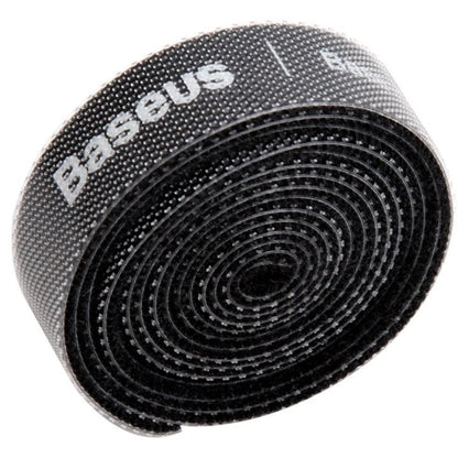 Baseus Circle Cable Organizer, Velcro, 1m, Black ACMGT-E01