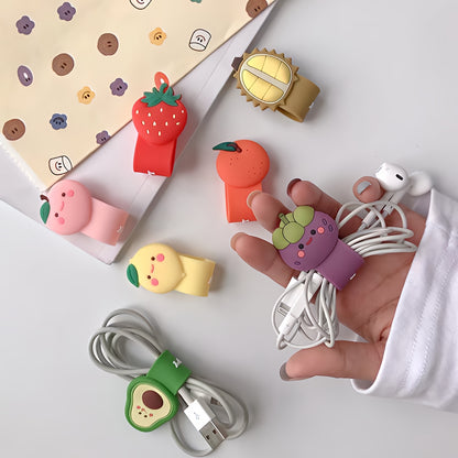 OEM Pixie Orange Cable Organizer, Multicolor