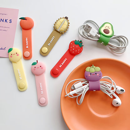 OEM Pixie Orange Cable Organizer, Multicolor