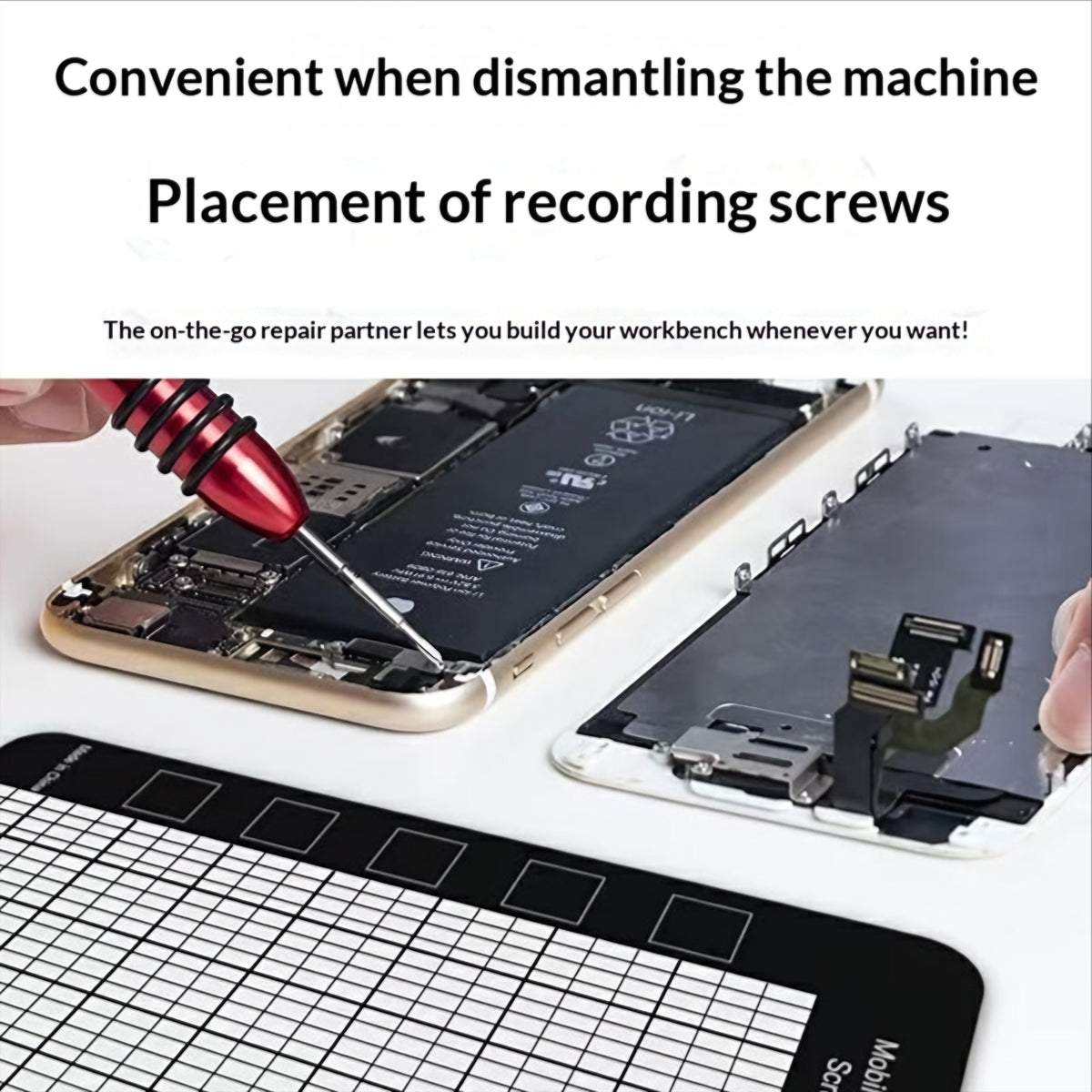 Jiafa Magnetic Screw Pad, 145mm x 45mm