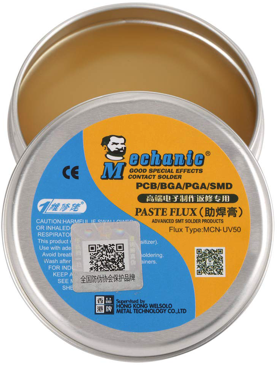 Flux Mechanic paste MCN-UV50, 60g