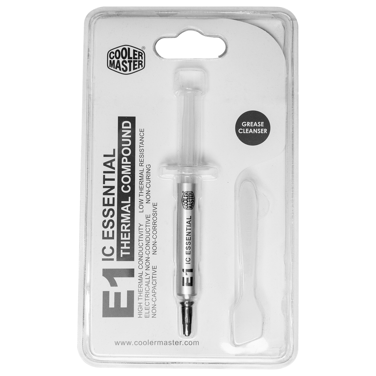 Cooler Master IC Essential E1 Thermal Paste, Syringe Type, 3.4g RG-ICE1-TG15-R1