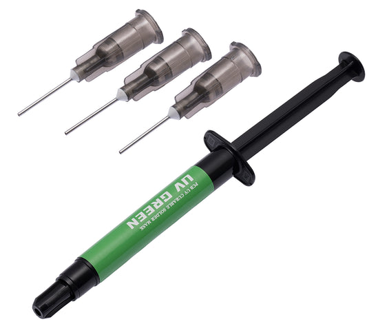 UV Masking Paste 2UUL, Syringe Type, Green