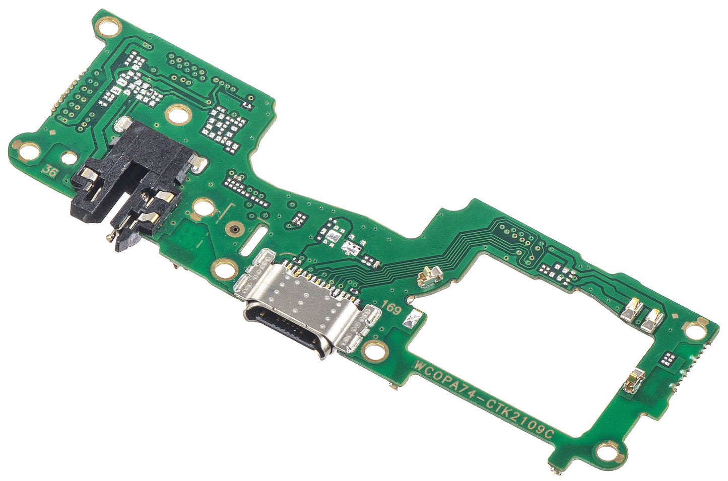 Oppo A74 Charging - Audio - Microphone Connector Board