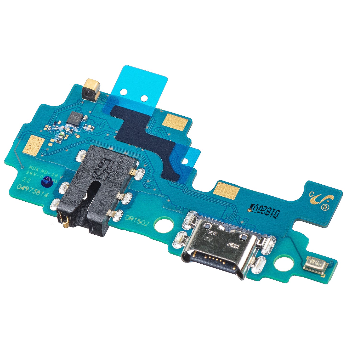 Charging Connector Board - Audio - Microphone Samsung Galaxy A21s A217, Service Pack GH96-13452A