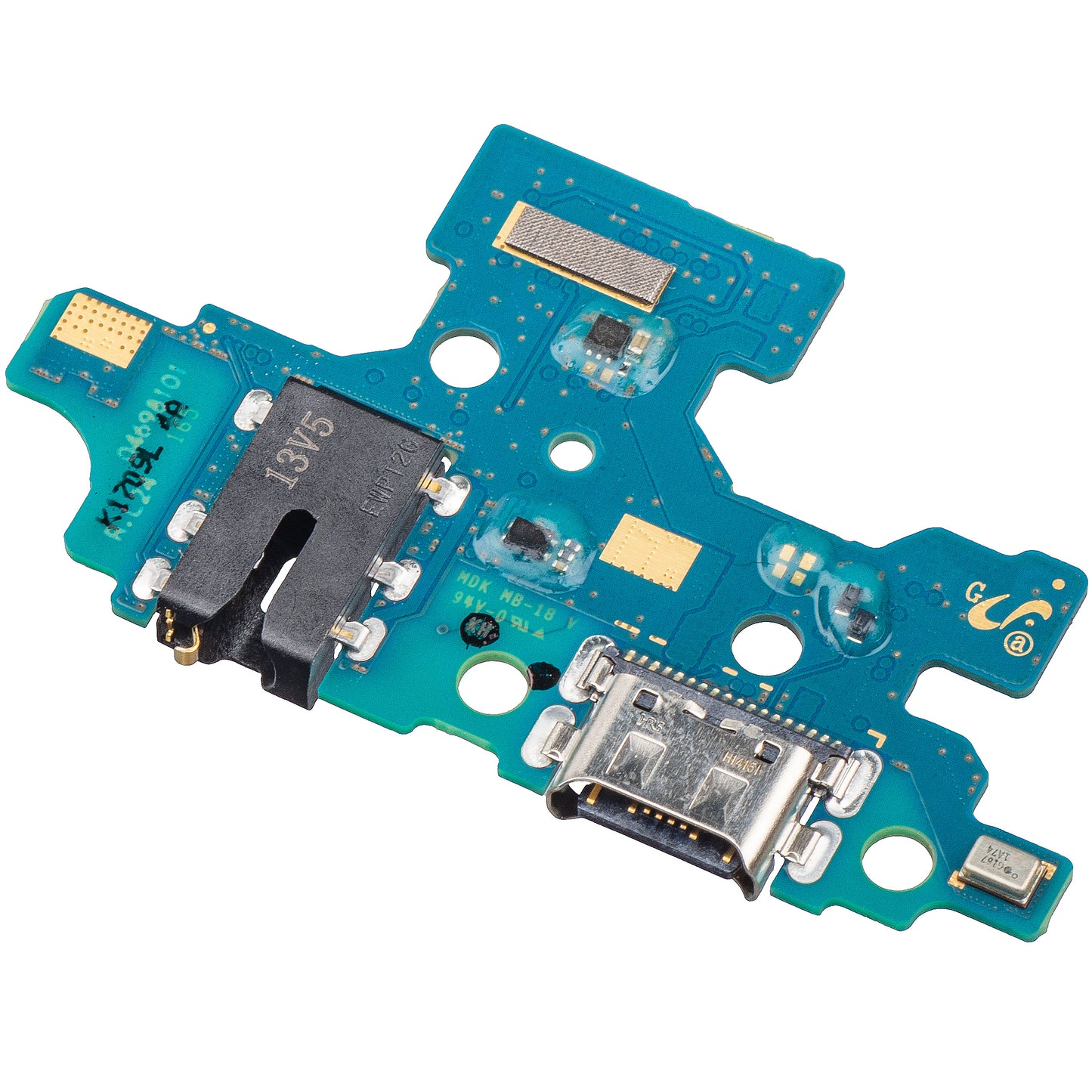 Charging Connector Board - Audio - Microphone Samsung Galaxy A41 A415, Service Pack GH96-13379A