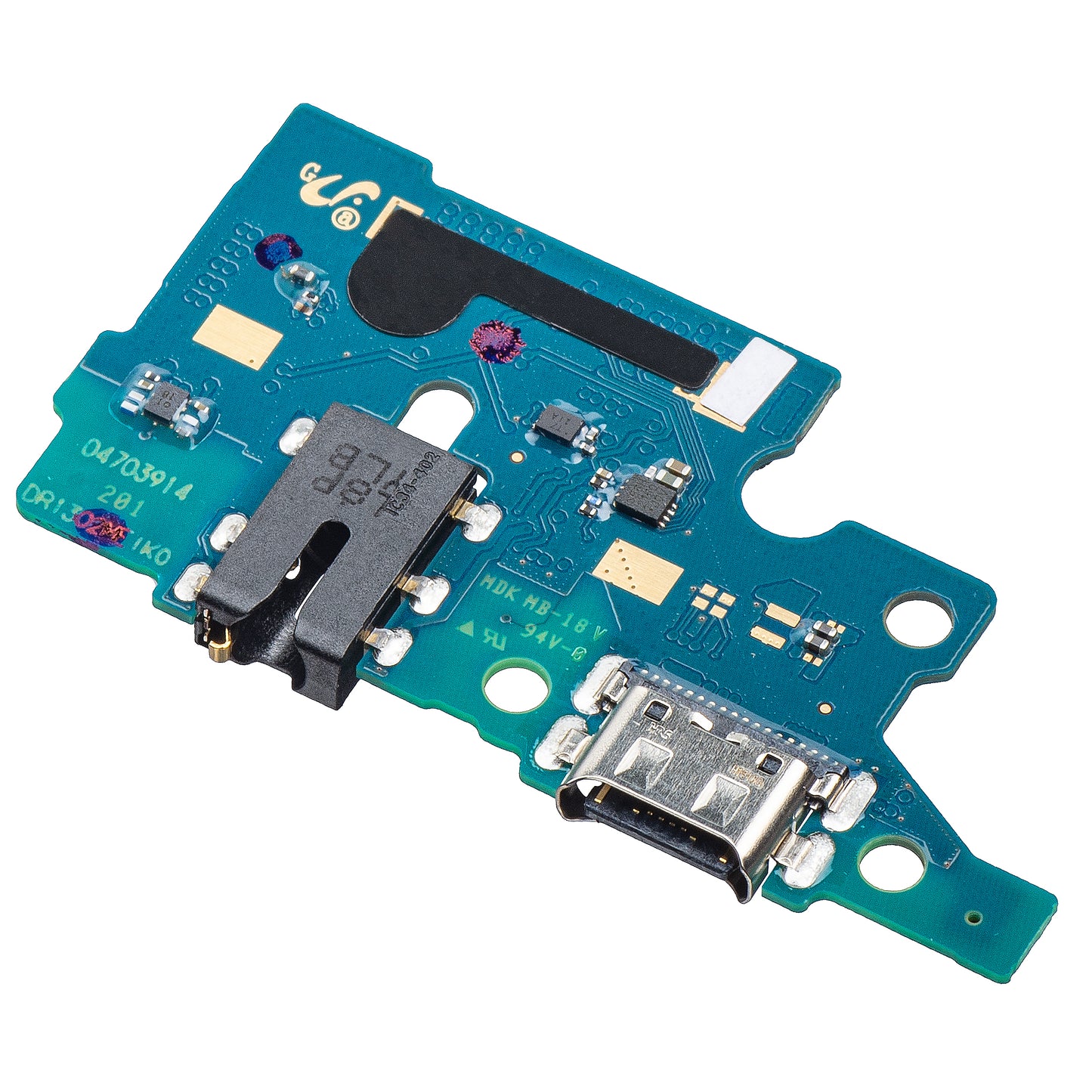 Charging Connector Board - Audio - Microphone Samsung Galaxy A71 A715, Service Pack GH96-12851A