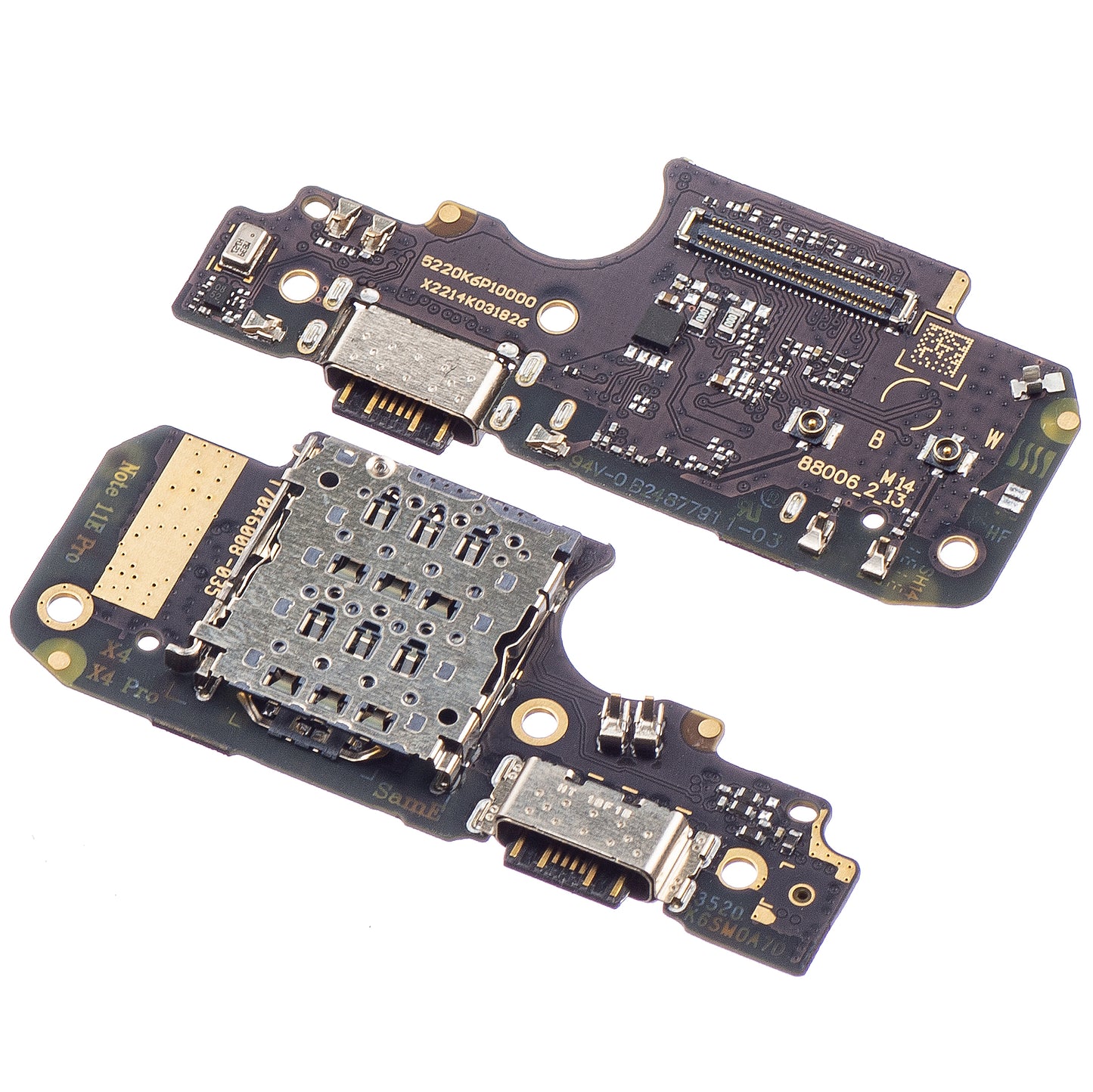 Charging Connector Board - Microphone Xiaomi Poco X4 Pro 5G