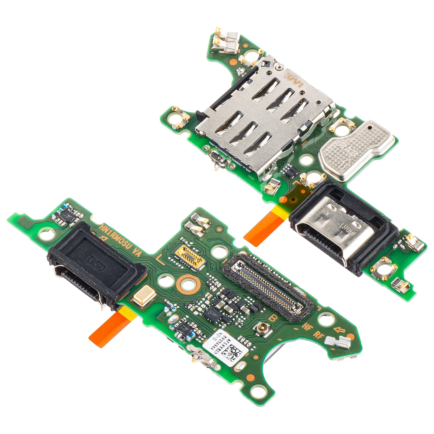 Charging Connector Board - Microphone - SIM Reader Module Honor Magic5 Lite, Service Pack 0235AELQ