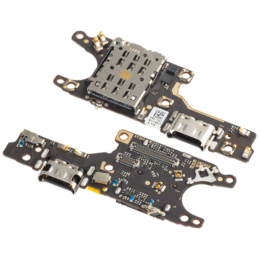 Charging Connector Board - Microphone - SIM Reader Module Huawei nova 9, Service Pack 02354NUV