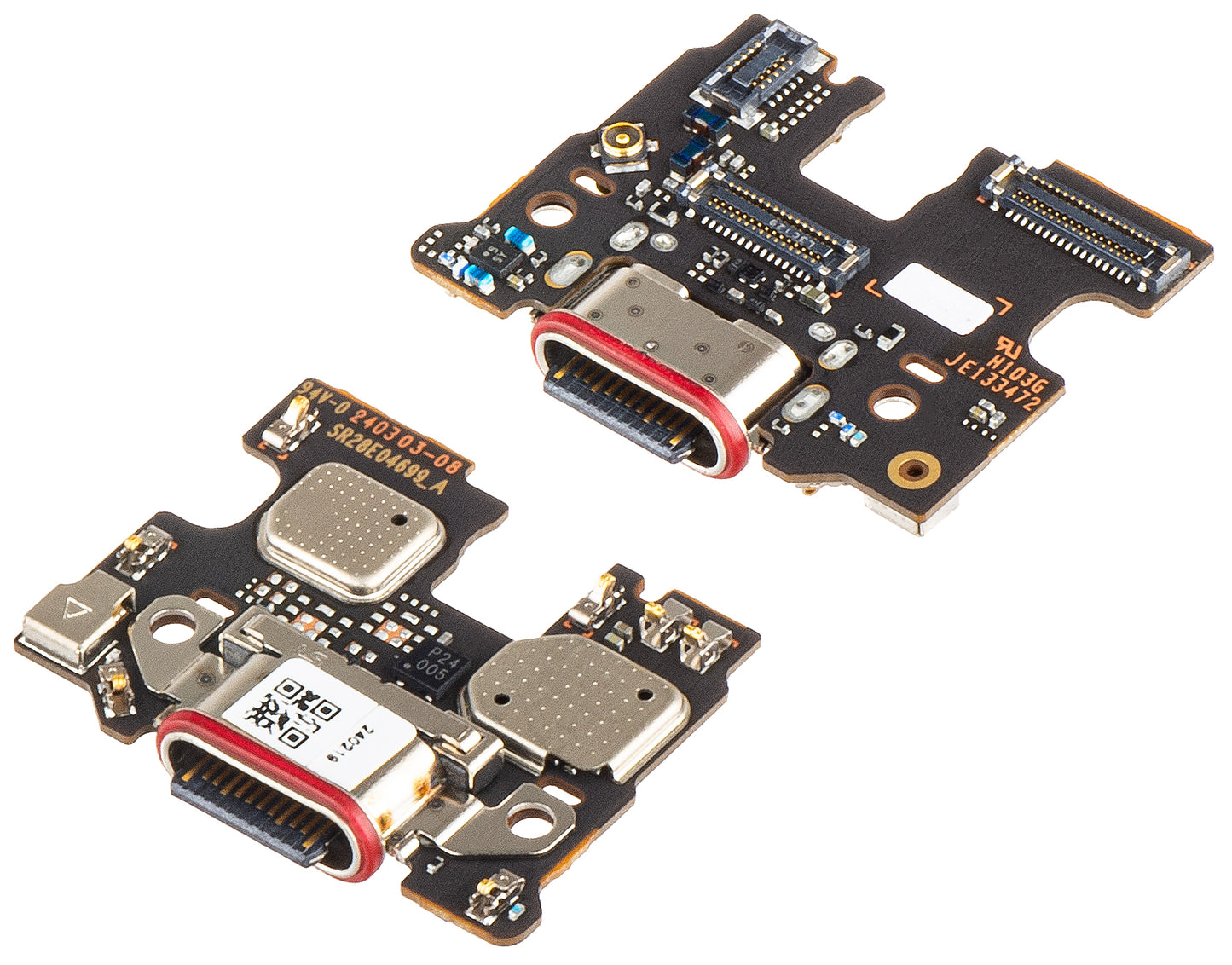 Charging Connector Board - Microphone Motorola Edge 50 Pro, Service Pack 5P68C24105