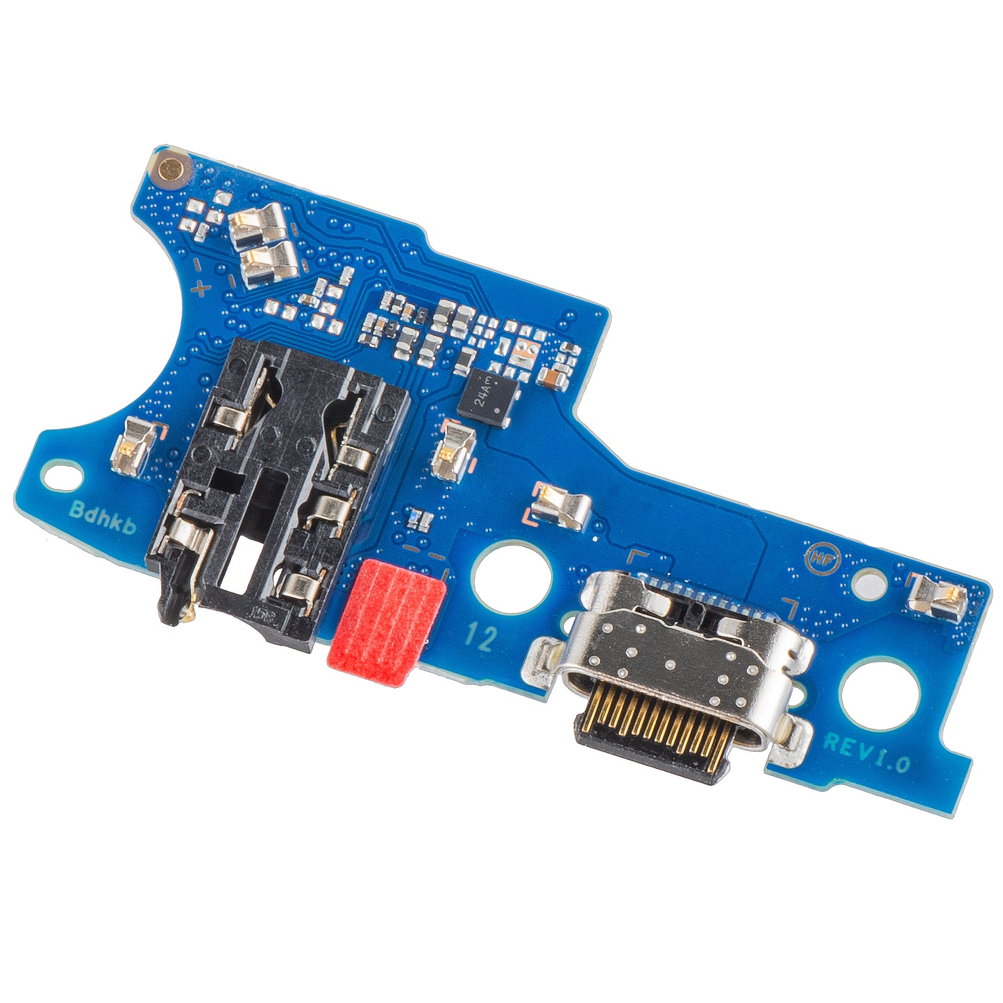 Charging Connector Board - Audio - Microphone Samsung Galaxy A14 A145, US Version, Service Pack GH81-23515A