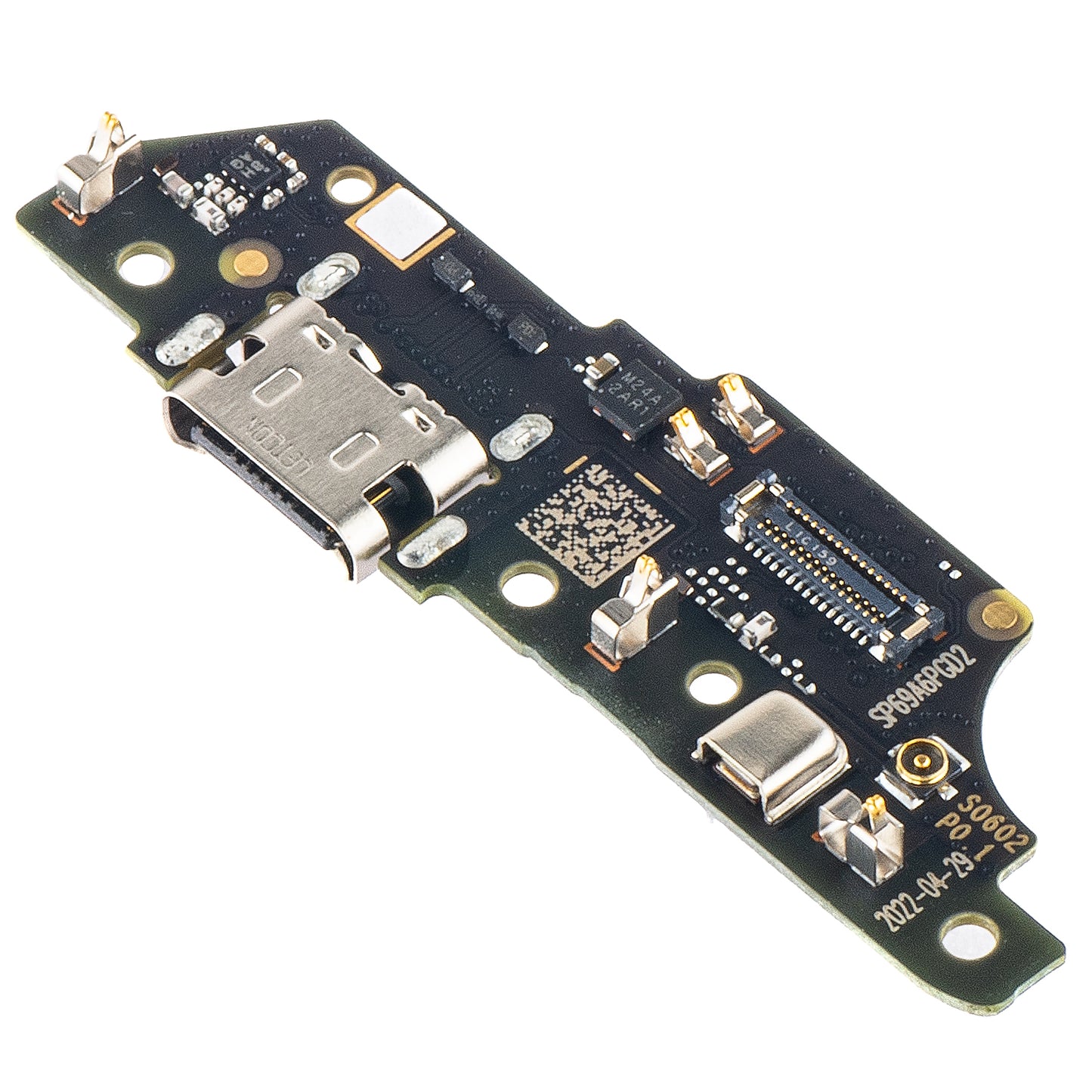 Charging Connector Board - Microphone Motorola Moto E40 / E30, Service Pack 5P68C19714