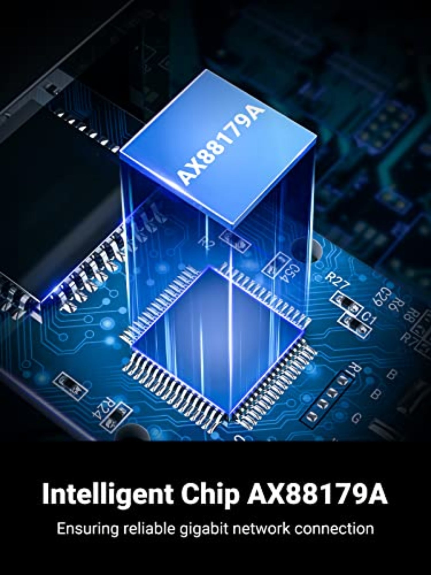 UGREEN CR111 Network Card, RJ45, USB 3.0, White