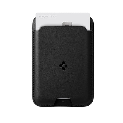 MagSafe Wallet, Spigen, Valentinus MagFit 2 Cards, Black AMP02284