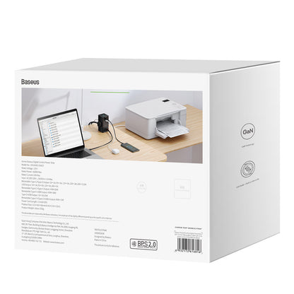 Baseus PowerCombo US Extension, 3 x Sockets, Black PSLR000101