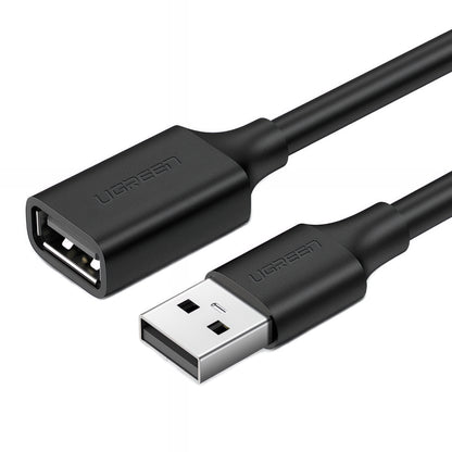 UGREEN US103 USB Extension Cable, 3m, Black