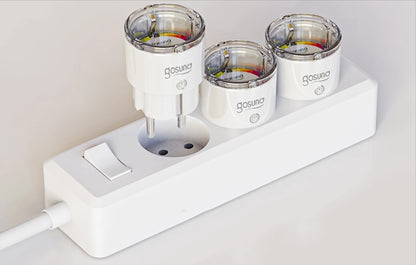 Gosund Smart EP2 Socket, Wi-Fi, Set of 4 pieces