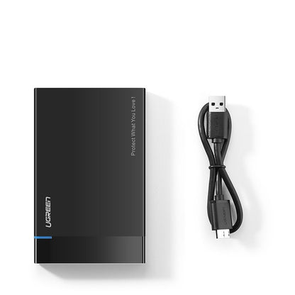UGREEN US221 Rack for HDD / SSD SATA 2.5inch, USB 3.2, Black