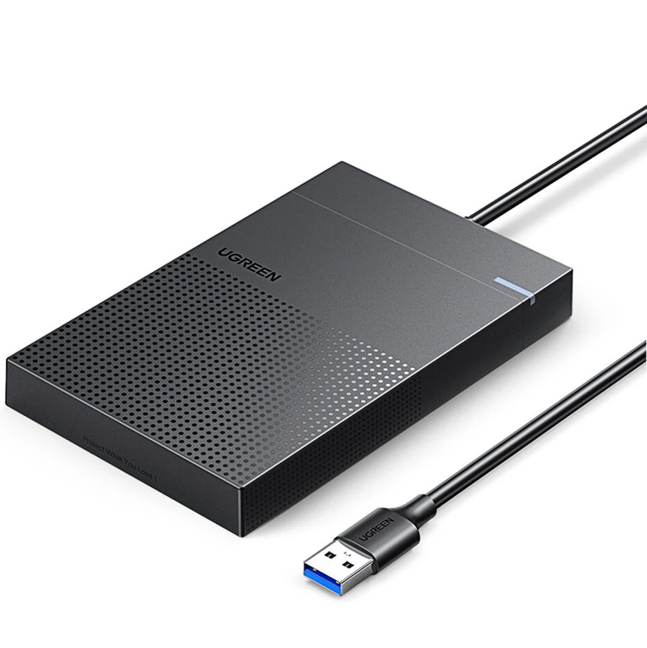 Rack UGREEN CM471 for HDD / SSD SATA 2.5inch, USB 3.0, Black 