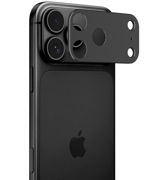 Tech-Protect Camalloy Fit+ Rear Camera Protection Frame for Apple iPhone 18 Pro Max, Aluminum, Black