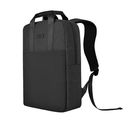 WiWu Minimalist Backpack for 15.6inch Laptop, Black