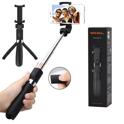 Selfie Stick Bluetooth Techsuit L01s, Universal, Black