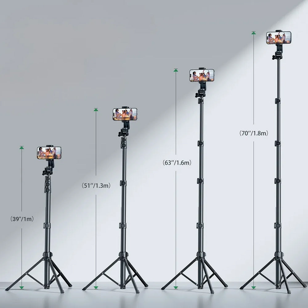 Selfie Stick Bluetooth UGREEN LP680, Universal, Black