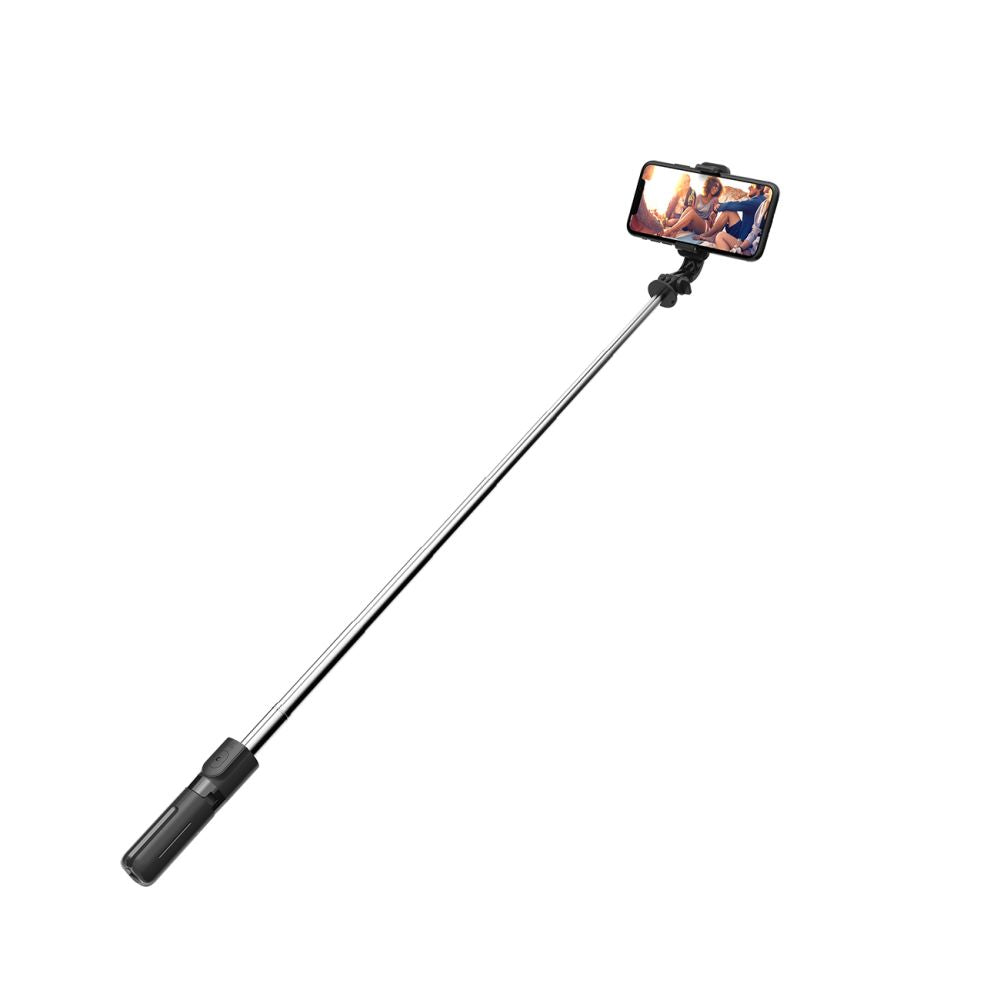 Selfie Stick Bluetooth Tech-Protect L02S, Universal, Black