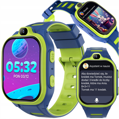 Smartwatch Forever Kids Boost KW-530 Call, Blue