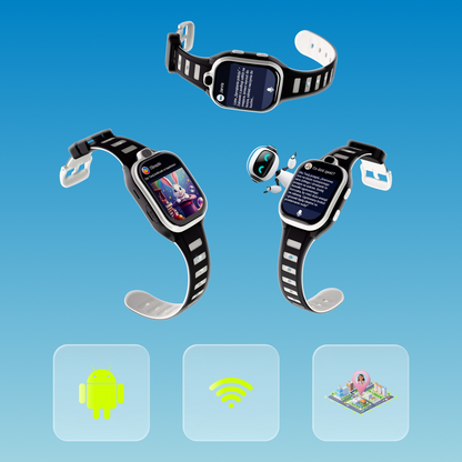 Smartwatch Forever Kids Boost KW-530 Call, Black