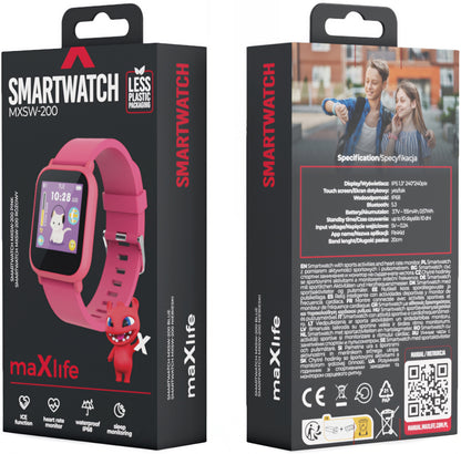 Smartwatch MaXlife Kids MXSW-200, Pink