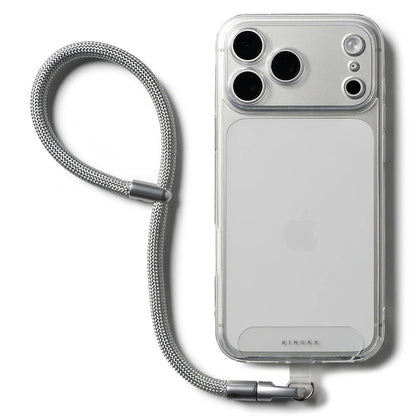 Ringke Link Flow P-Type Phone Lanyard, Silver