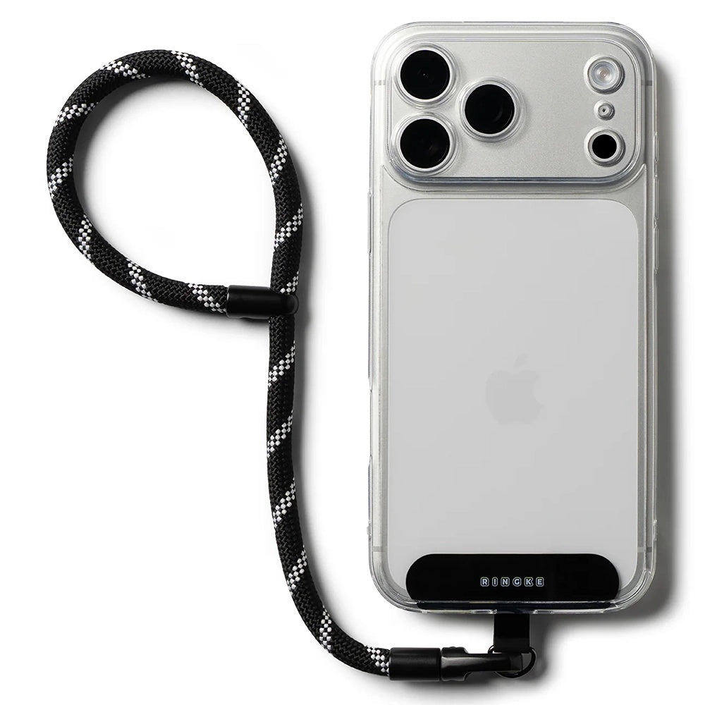 Ringke Link Flow P-Type Phone Lanyard, Black