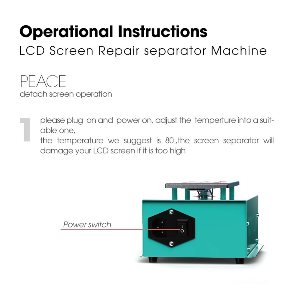 RF4 Peace Touchscreen Display Separation Station