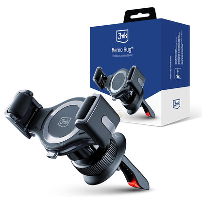 3MK Memo Hug Car Mount, 4.5inch - 6.7inch, Black