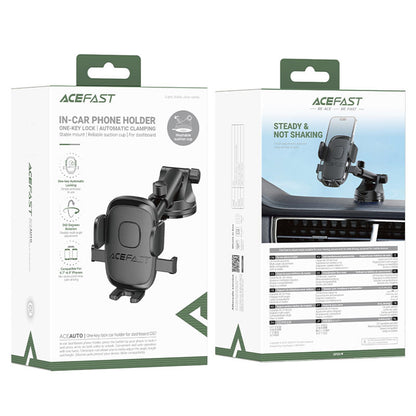 Acefast D57 Car Holder, 4.7inch - 6.9inch, Black