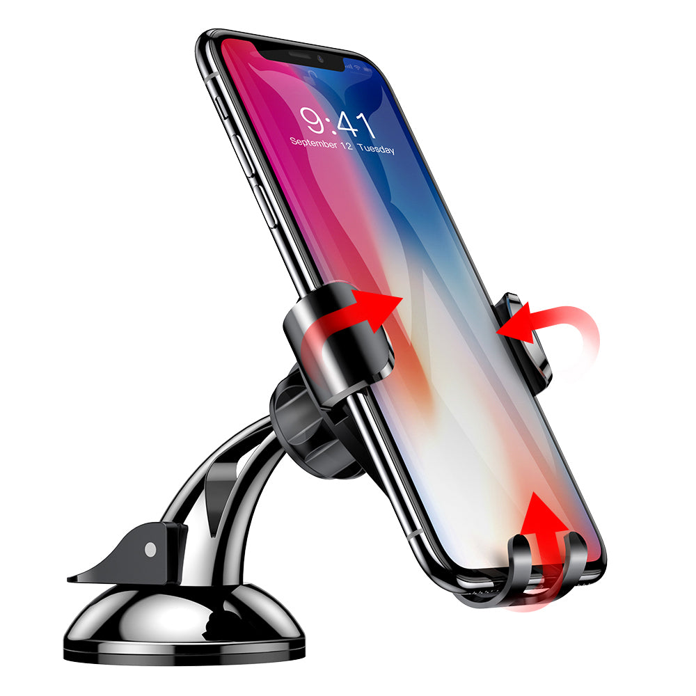 Baseus Osculum Gravity Car Mount, 63mm - 85mm, Red SUYL-XP09